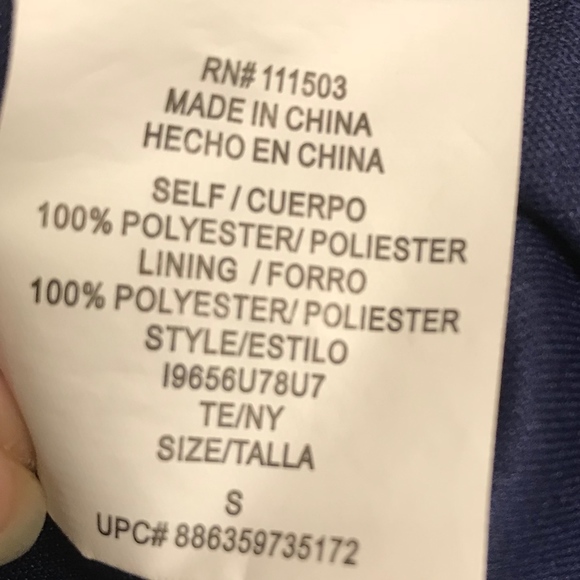 Lily Rose | Navy Blue & Teal Tribal Print Dress, S - Picture 4 of 4